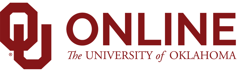 OU Online The University of Oklahoma logo